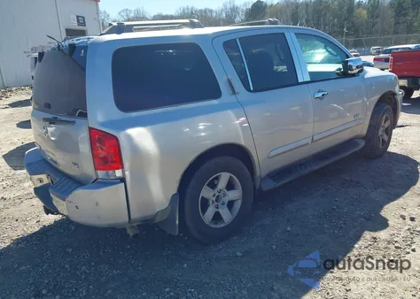 2006 Nissan Armada Se from USA, damaged, VIN 5N1AA08A36N743595